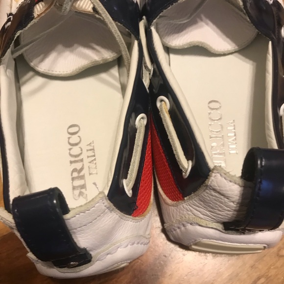 Rricco Italy leather handmade new moccasins size 43 - Picture 6 of 9